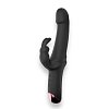 SMD Bunnie Hero, Rabbit Clitoral Stimulation and G Spot Vibrator 2-in1, Διπλός Δονητής με 10 Vibrating Modes, Black