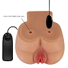 Crazy Bull Kylie, Vagina & Anus Masturbator Δονούμενο, Full Size Replica, Brown