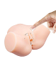 Crazy Bull Samantha, Vagina & Anus Masturbator Δονούμενο, Life-Like Skin, Flesh