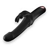 SMD Bunnie Hero, Rabbit Clitoral Stimulation and G Spot Vibrator 2-in1, Διπλός Δονητής με 10 Vibrating Modes, Black