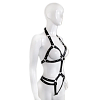 SMD ArmorClad, Fullbody Leather Harness, Leather Straps, Black