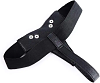 SMD HexBelt, Strap On Harness από Vegan Leather & Adjustable Waist and Thighs, Black