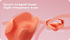 Tracy's Dog, Pockety Wearable Mini Vibrator, Dual-Hand Control & 7 Vibration Modes, Compact With Travel Lock, Coral Red