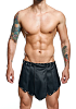 MOB Eroticwear DNGEON Roman Leather Skirt, Men's Gladiator Leather Skirt, One Size, Black