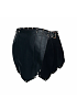 MOB Eroticwear DNGEON Roman Leather Skirt, Men's Gladiator Leather Skirt, One Size, Black