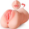 SMD Vixen Karen, 3-in-1 Masturbator with 3D Textured Realistic Pussy, Mouth & Ass