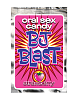 Pipedream BJ Blast, Oral Sex Candy, Strawberry, Green Apple & Cherry Flavors, 3 Pcs Pack