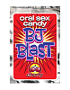 Pipedream BJ Blast, Oral Sex Candy, Strawberry, Green Apple & Cherry Flavors, 3 Pcs Pack