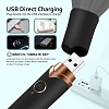 SMD Aye Liner Brush Vibrator, Μίνι Δονητής με 10 Vibrating Modes, Black / Gold