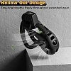 SMD Caged Desire, Chastity Male Penis Cage, Adjustable 5 Fits, Hidden Lock & Hollow Design, Black