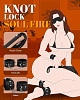 SMD Complete Domination Bondage Set, Complete BDSM set with 11 accessories made of Vegan Leather, Black