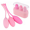 SMD Elysia, Silicone Kegel Training Balls, Κολπικές Μπάλες Εκγύμνασης από Σιλικόνη, Σετ των 3, Blush Pink