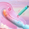 SMD Jackpot, Wireless Clitoral Vibrator & Dildo with Heating Mode 2-in1 Set with Bullet Vibrator, Celestial Pink