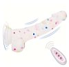 SMD Legend Confetti, Realistic Vibrator Dildo 22,5cm με Remote, Thrusting & Heating Function