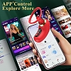 SMD Red Velvet, Clitoral Sucking and Licking Vibrator with APP, Clitoral Sucker with Tongue