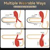SMD Rose Bliss, Remote Controlled 2-in-1 Vibrating Cockring & Clitoral Stimulator, Red