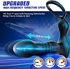 SMD Soyuz, Prostate Massager & Anal Vibrator with Cock Ring, Δονήτης Προστάτη με App, Black