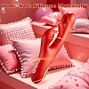 SMD Stellar Fantasy, Clitoral, Flapping and G Spot Vibrator 3-in1, Διπλός Δονητής με 7 Vibrating Modes, Red