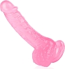 SMD Vanguard, Realistic Dildo 18cm Ρεαλιστικό Dildo με Βεντούζα, Pink