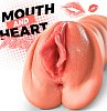 SMD Vixen Destiny – 2-in-1 Masturbator with 3D Textured Realistic Pussy & Ass, Flesh