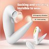 SMD Wings of Dreams, Clitoral Sucking Vibrator, Silicone Dual G-Spot & Clitoris Stimulation 10 Vibration & Suction Modes