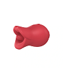 SMD Seductor 3-in-1 Oral Pleasure Pocket Lip Vibrator Stimulator, 10 Licking, Biting & Vibrating Modes, Red