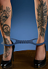 Taboom Silicone Supreme Ankle Cuffs, Ποδοπέδες Αστραγάλων Σιλικόνης, Blue