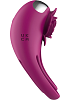 ToyJoy Put a Ring On It C-Ring Remote, Vibrating Cockring, Silicone Vibrating Penis Ring with Remote Control, Fuchsia