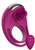 ToyJoy Put a Ring On It C-Ring Remote, Vibrating Cockring, Silicone Vibrating Penis Ring with Remote Control, Fuchsia