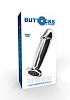 ToyJoy The Intruder Vibrating Plug, Butt Plug Vibrator, Vibrating Anal Wedge 11.8cm, Silver