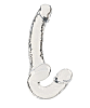 SMD Vanguard Fill Me Strapless Double Ended Realistic Bendable Dildo, Διπλο Strapless Ρεαλιστικό Dildo, Clear