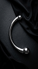 SMD HotSteel, Stainless Steel Curved G-Spot & P-Spot Dildo