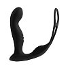 SMD OhBoy, Prostate Massager & Anal Vibrator with Cock Ring, Δονήτης Προστάτη, Black