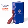 The Oh Collective KIT, Clitoral & G-Spot Vibrator, Κλειτοριδικός & G-Spot Δονητής, 3 intensities & 5 vibrations, Coral
