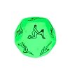 SMD Lucky Lovers Glow Dice – Couples Intimacy Game With 12 Positions, Luminous Night Dice, Φωσφοριζέ Ζάρι με 12 Στάσεις, Green