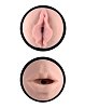 Lovetoy Training Master, 2-in-1 Masturbator with 3D Textured Realistic Pussy & Mouth