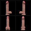 Lovetoy Nature Cock, Ρεαλιστικό Dildo Διπλής Στρώσης Σιλικόνης, 19cm, Flesh