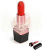 SMD Lipstick Stealthy Vibrator for Clitoral G-Spot & Anal Stimulation, Pocket Δονητής Κραγιόν με 10 Δονήσεις, Black/Red
