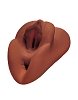 Pipedream PDX Plus Perfect Pussy Double Stroker, Masturbator, Brown