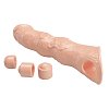 Pretty Love Extension Penis Sleeve, Προέκταση Πέους, 27.9cm, Flesh