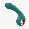 SMD HotSpot, Realistic Vibrator Dildo 17cm Ρεαλιστικός Δονητής Σιλικόνης, Velvet Green