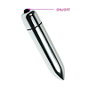 SMD Love Bullet, Pocket Bullet Vibrator, 9cm, Silver