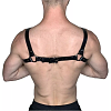 SMD Chestpunk, Strap Harness από Vegan Leather, Black