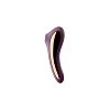 Satisfyer Dual Kiss Air Pulse Vibrator, Wine Red