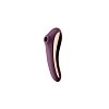 Satisfyer Dual Kiss Air Pulse Vibrator, Wine Red