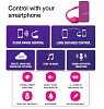 Mokko EVA App Controlled Vibrator for Couples, Ασύρματος Κλειτοριδικός Δονητής με Bluetooth για Ζευγάρια