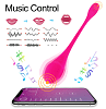 Mokko EVA App Controlled Vibrator for Couples, Ασύρματος Κλειτοριδικός Δονητής με Bluetooth για Ζευγάρια