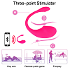 Mokko EVA App Controlled Vibrator for Couples, Ασύρματος Κλειτοριδικός Δονητής με Bluetooth για Ζευγάρια