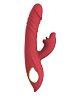 SMD Thrusting Rabbit Vibrator, 10 Δονήσεις, 5 Thrusting & 5 Biting Modes, Silicone, USB